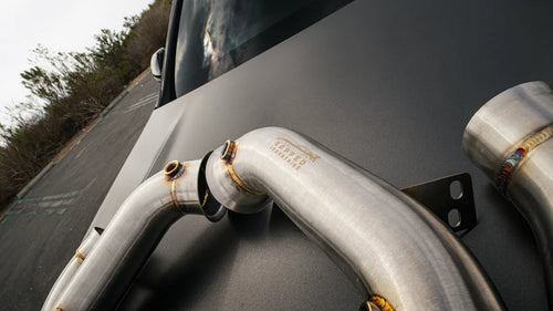Gapped Industries W205 C63/s Catless Race Downpipes